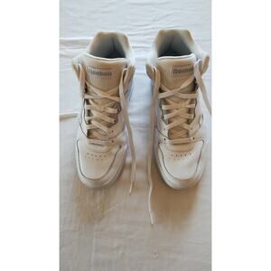 Reebok Mens Royal High Top Sneakers Sz 8.5 White Ortholite Comfort